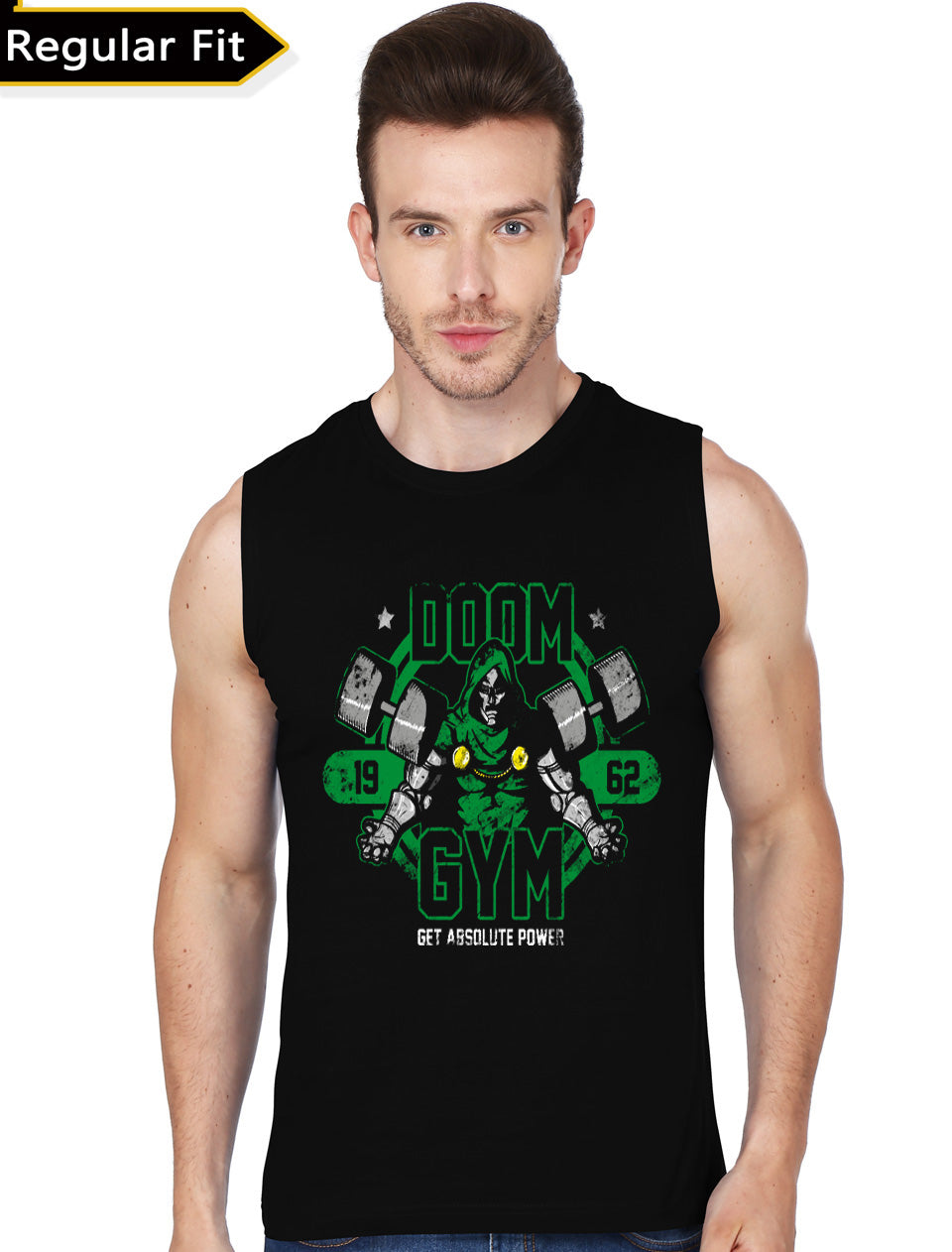 Doom Gym Black Vest T-Shirts, Hoodie, Sweatshirt | CoreVibeTees.com