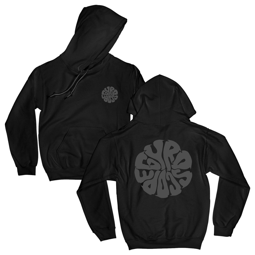 Liquid Logo Hoodie (Black w/ Charcoal) T-Shirts, Sweatshirt | CoreVibeTees.com (Image 1)