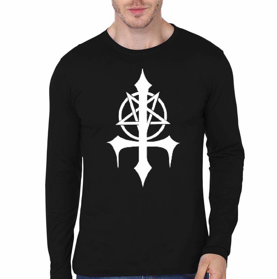 Hail Satan Metal Cover Black T-Shirt Hoodie, Sweatshirt | CoreVibeTees.com