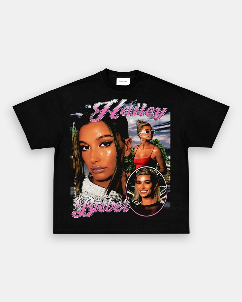 HAILEY BEIBER V2 TEE Hoodie, Sweatshirt | CoreVibeTees.com (Image 2)