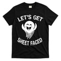 Halloween Let's Get Sheet Faced Ghost T-Shirt Hoodie, Sweatshirt | CoreVibeTees.com