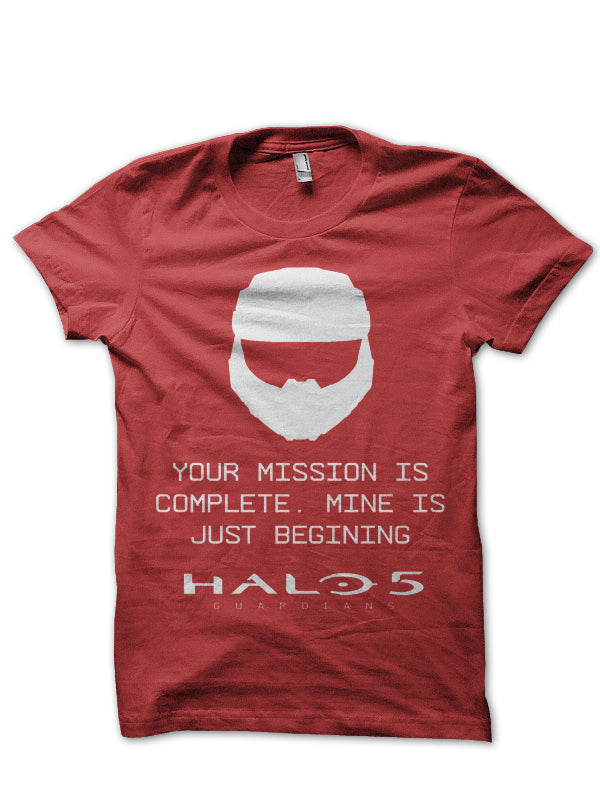 Halo 5 Red Tee Hoodie, Sweatshirt | CoreVibeTees.com