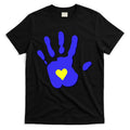 Hand Heart Down Syndrome Awareness T-Shirt Hoodie, Sweatshirt | CoreVibeTees.com