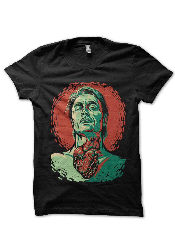Hannibal Black Tee Style002 Hoodie, Sweatshirt | CoreVibeTees.com