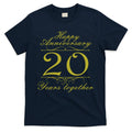 Happy Anniversary 20 Years Together T-Shirt Hoodie, Sweatshirt | CoreVibeTees.com