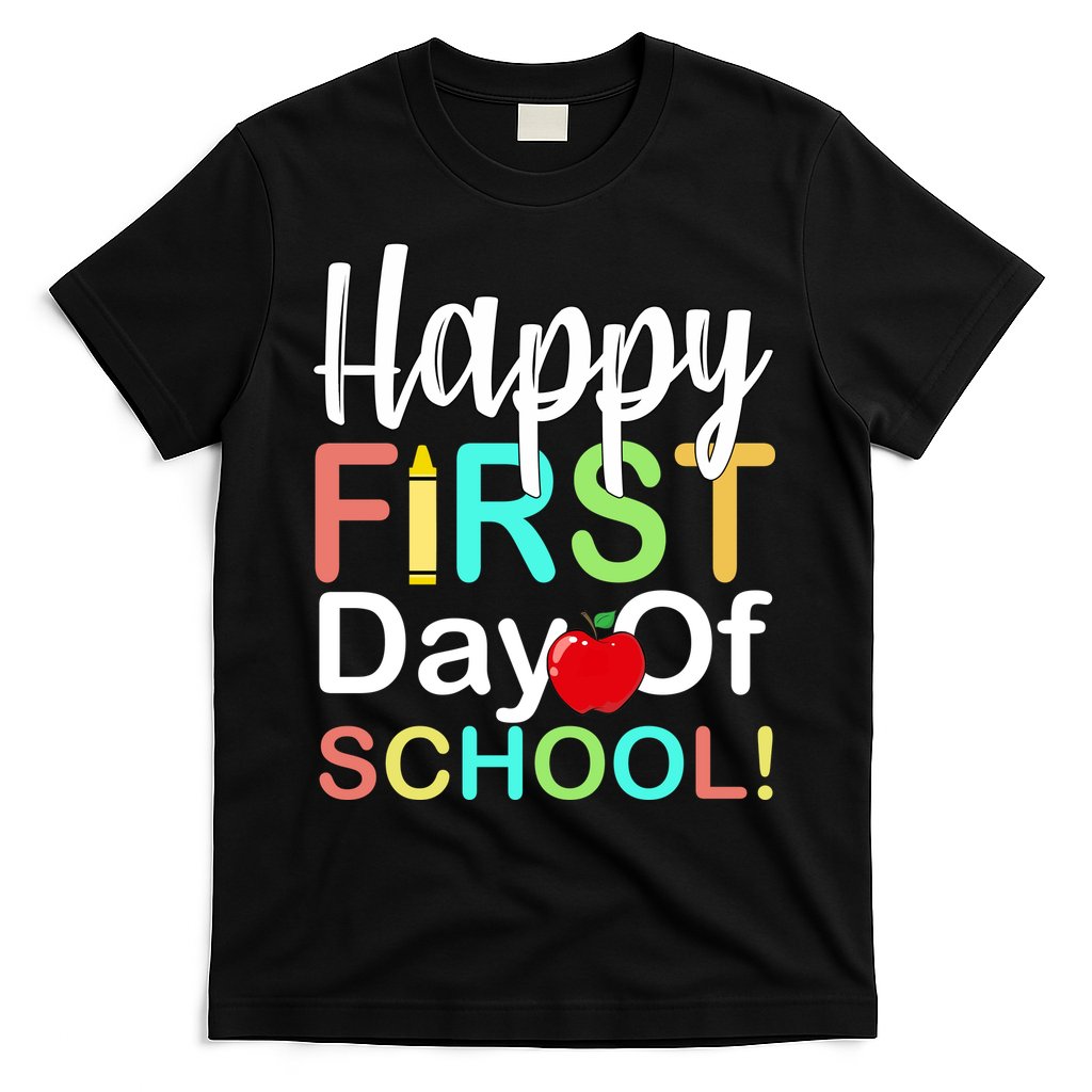 Happy First Day Of School T-Shirt Hoodie, Sweatshirt | CoreVibeTees.com