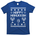 Happy Hanukkah Ugly T-Shirt Hoodie, Sweatshirt | CoreVibeTees.com