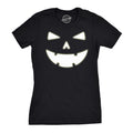 Happy Tooth Glowing Pumpkin Face Women's T Shirt Hoodie, Sweatshirt | CoreVibeTees.com (Image 1)