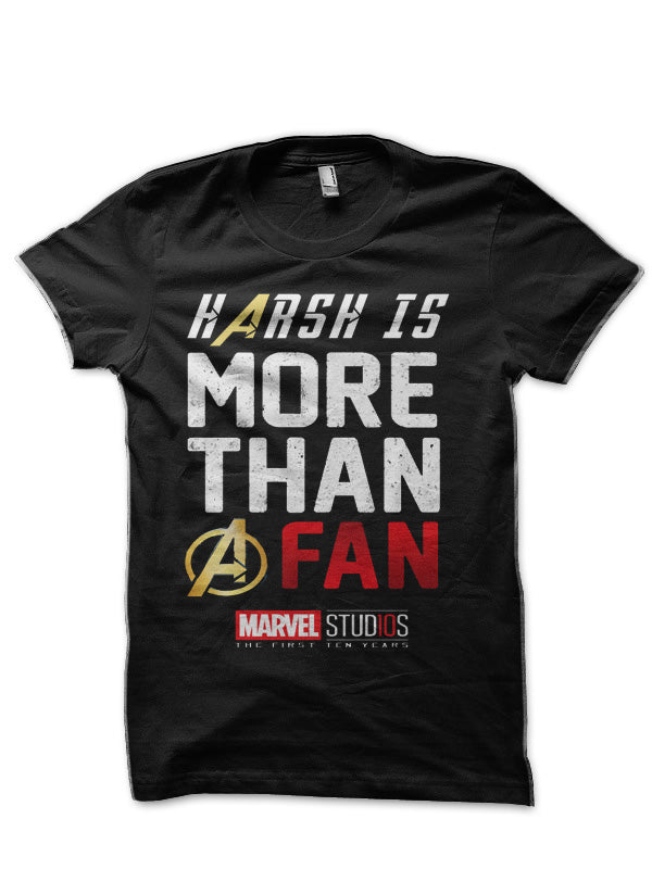 More Than A Fan Black T-Shirt Style004 Hoodie, Sweatshirt | CoreVibeTees.com