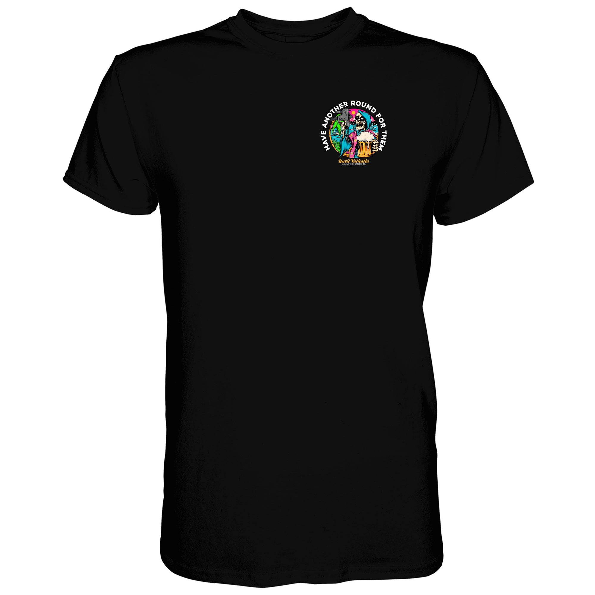 Have Another Round For Them - Until Valhalla Men's T-Shirt Hoodie, Sweatshirt | CoreVibeTees.com (Image 2)