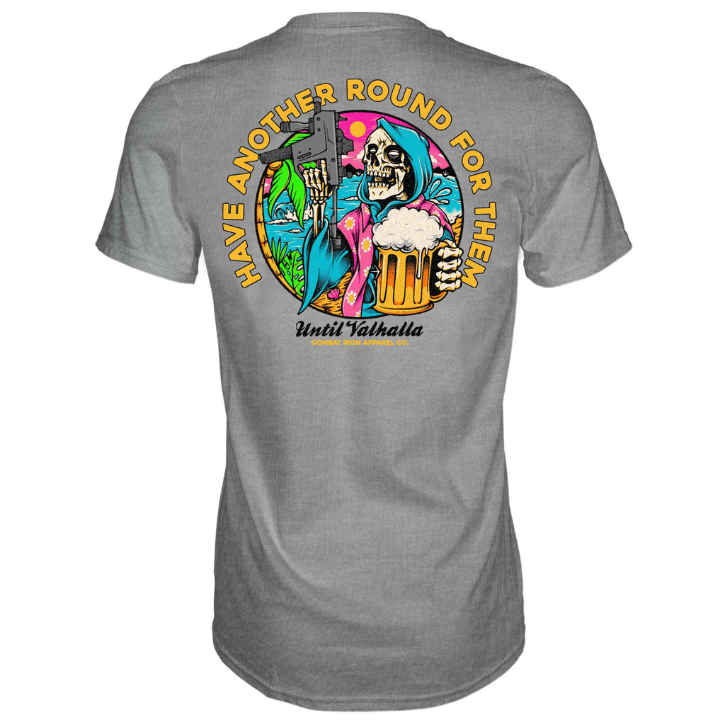Have Another Round For Them - Until Valhalla Men's T-Shirt Hoodie, Sweatshirt | CoreVibeTees.com (Image 3)