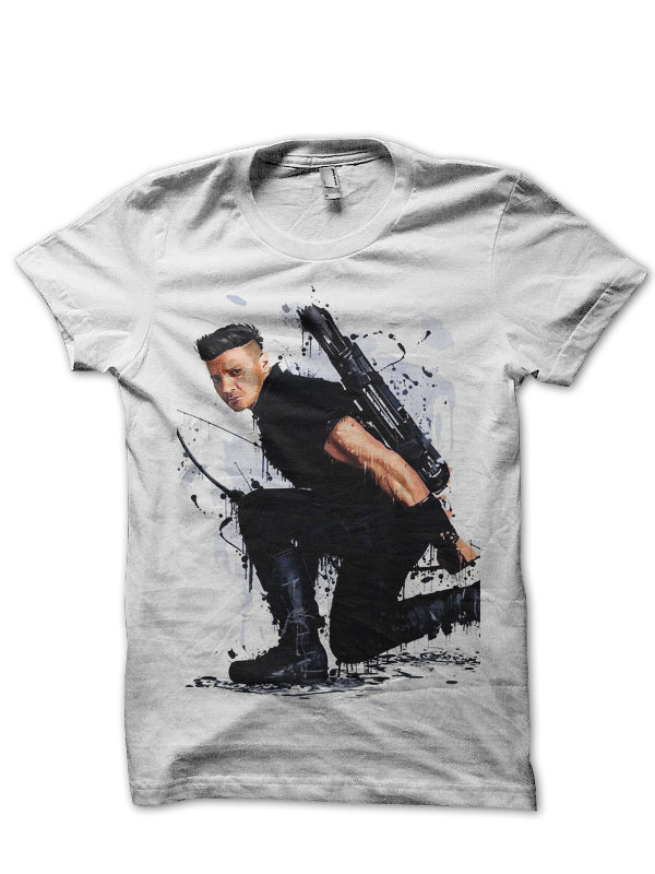 Hawk Eye White T-Shirt Hoodie, Sweatshirt | CoreVibeTees.com
