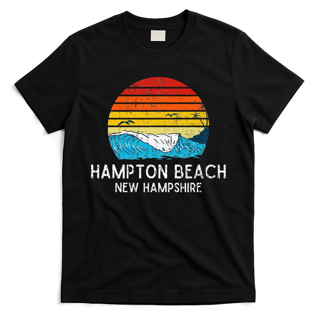 Hampton Beach NH Vintage Beach Ocean Family Vacation T-Shirt Hoodie, Sweatshirt | CoreVibeTees.com