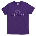 Heart Beat Horse Pulse T-Shirt Hoodie, Sweatshirt | CoreVibeTees.com