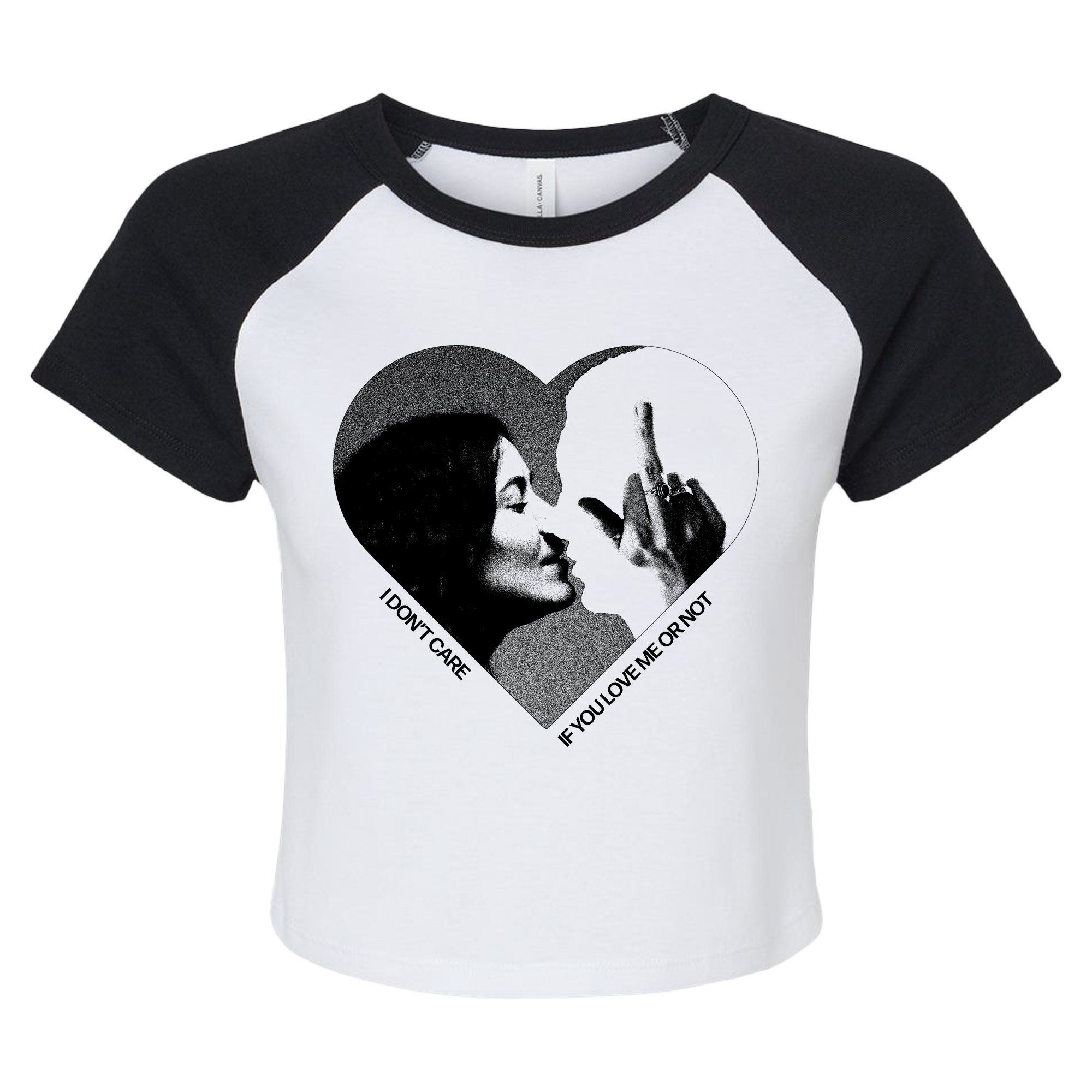 Dezi - Love Me Not Crop T-Shirt Hoodie, Sweatshirt | CoreVibeTees.com (Image 1)