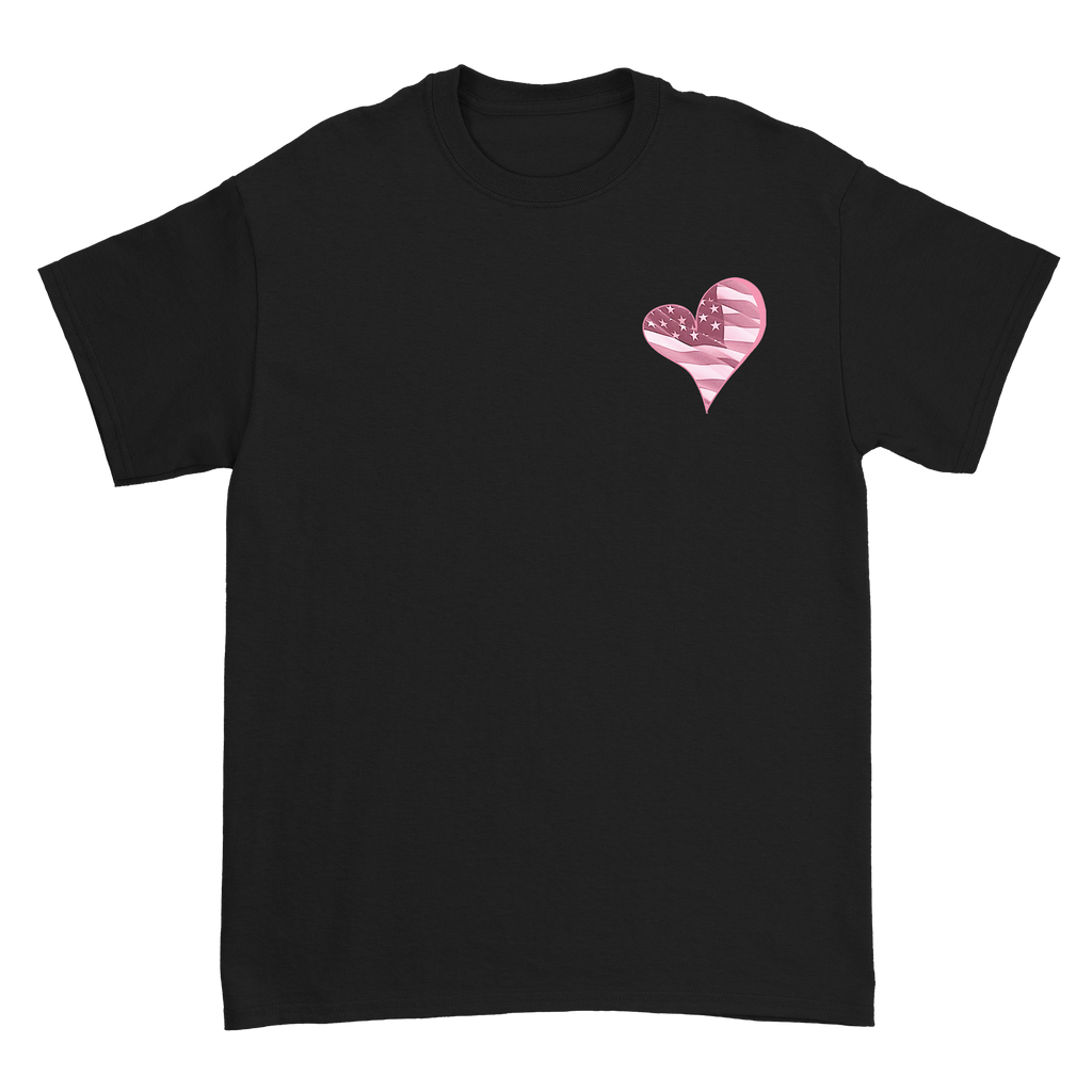 Zoe Day - Heart T-Shirt - Black Hoodie, Sweatshirt | CoreVibeTees.com (Image 2)