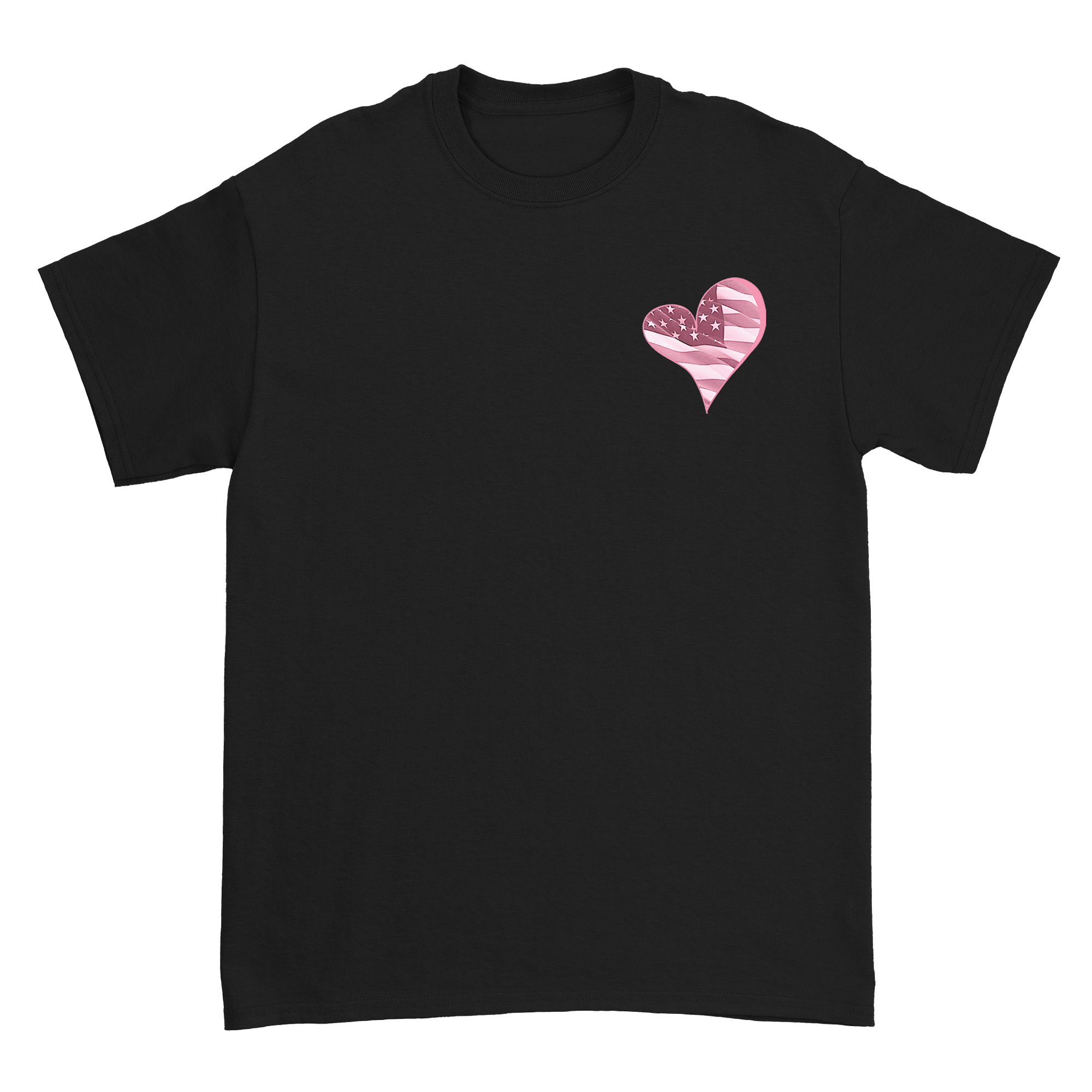 Zoe Day - Heart T-Shirt - Black Hoodie, Sweatshirt | CoreVibeTees.com (Image 2)