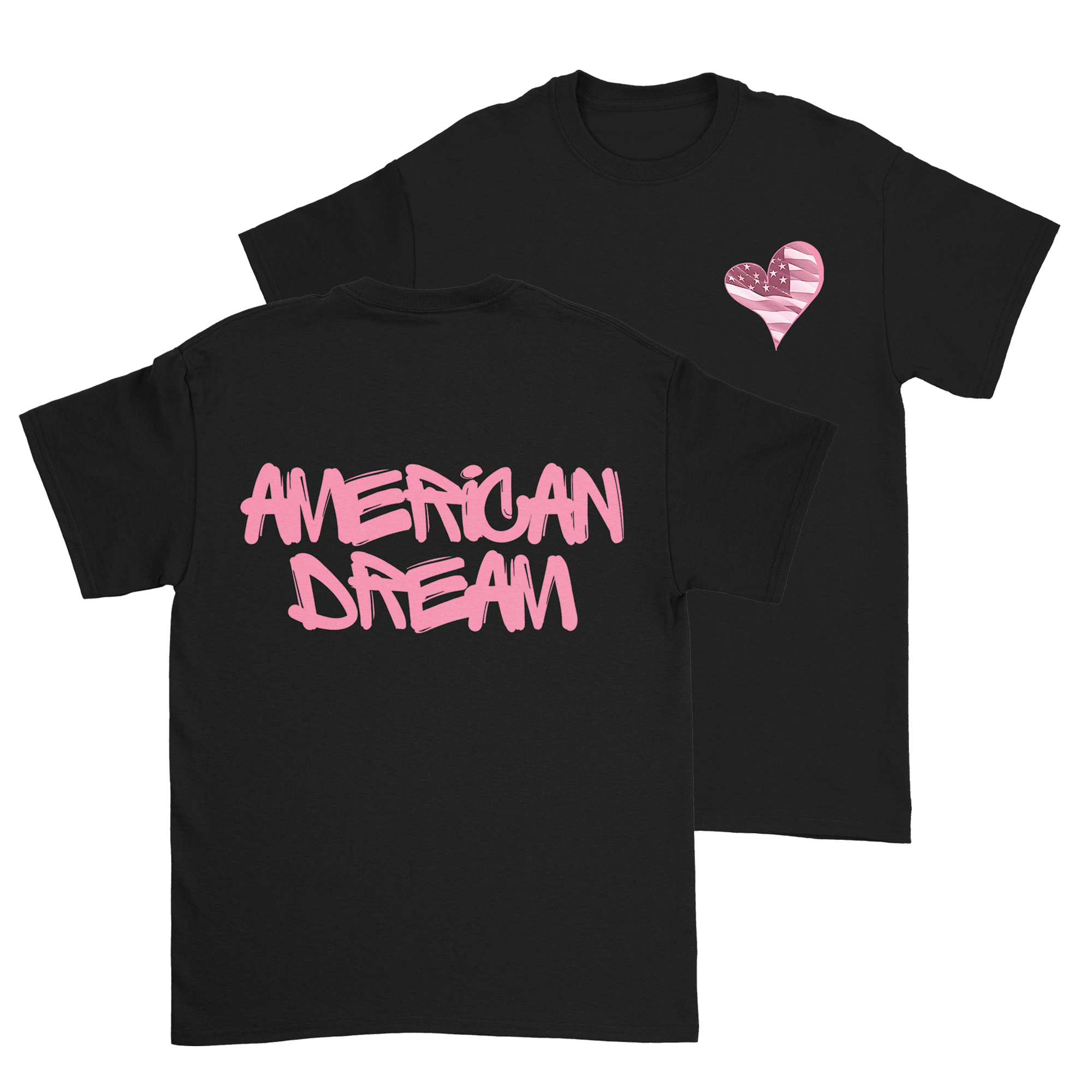 Zoe Day - Heart T-Shirt - Black Hoodie, Sweatshirt | CoreVibeTees.com (Image 1)
