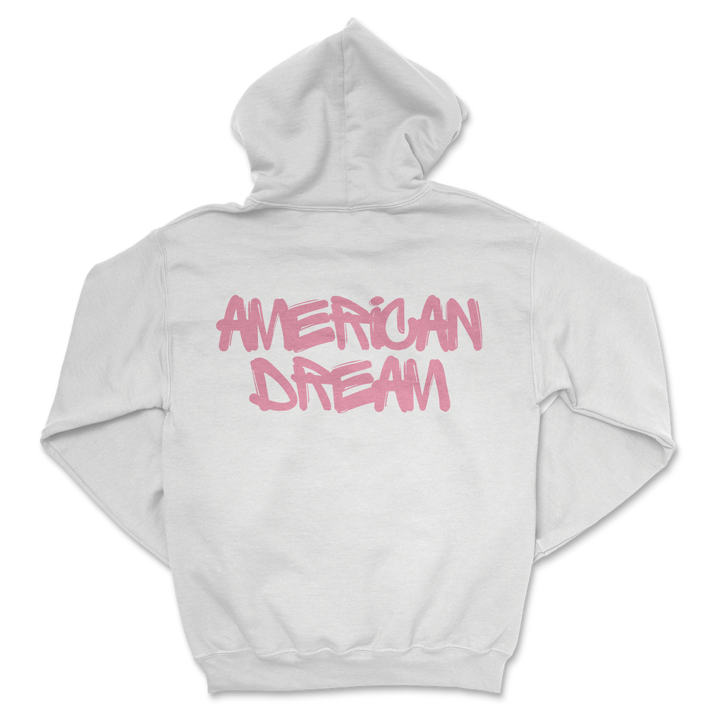 Zoe Day - Heart Hoodie - White T-Shirts, Sweatshirt | CoreVibeTees.com (Image 3)
