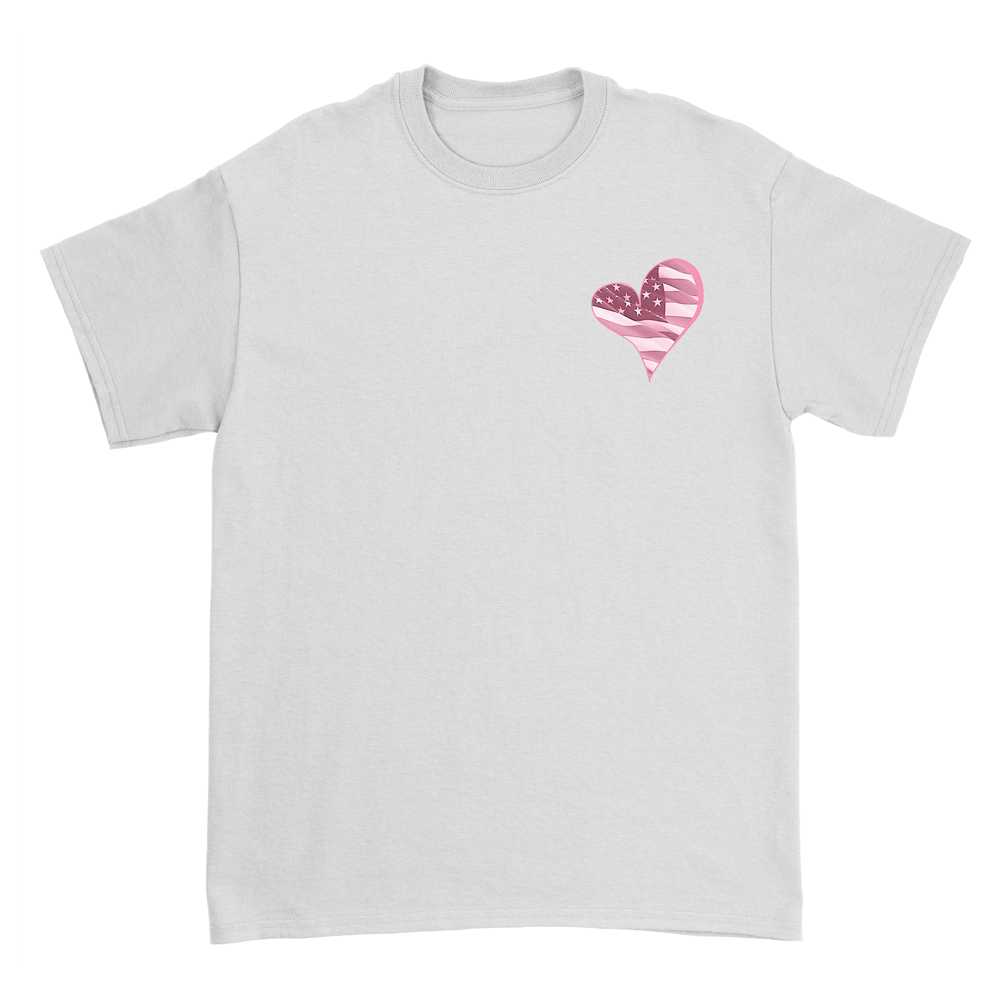 Zoe Day - Heart T-Shirt - White Hoodie, Sweatshirt | CoreVibeTees.com (Image 2)