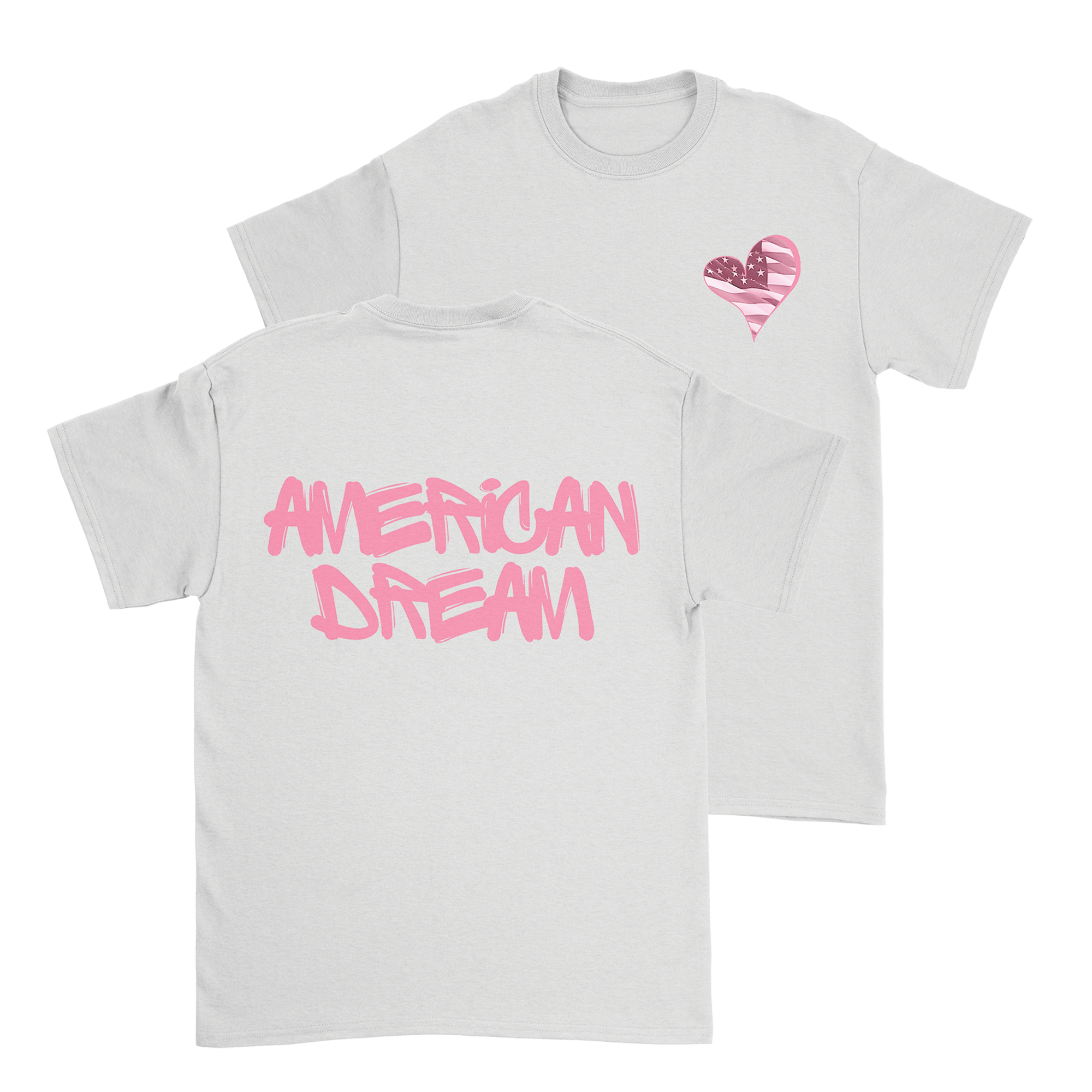 Zoe Day - Heart T-Shirt - White Hoodie, Sweatshirt | CoreVibeTees.com (Image 1)