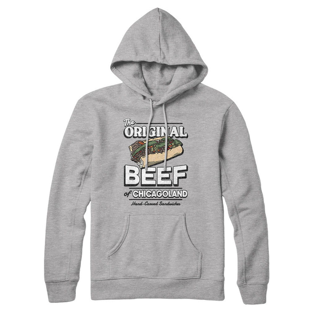 The Original Beef Of Chicagoland Hoodie T-Shirts, Sweatshirt | CoreVibeTees.com