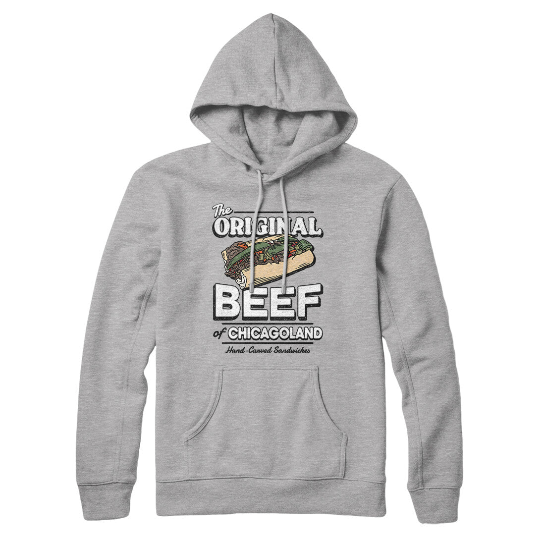 The Original Beef Of Chicagoland Hoodie T-Shirts, Sweatshirt | CoreVibeTees.com
