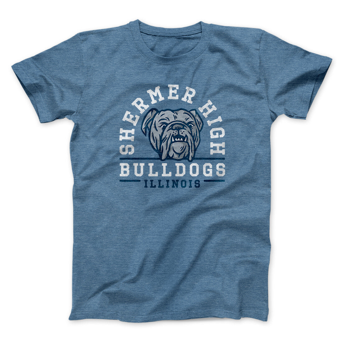 Shermer High Bulldogs Men/Unisex T-Shirt Hoodie, Sweatshirt | CoreVibeTees.com (Image 4)