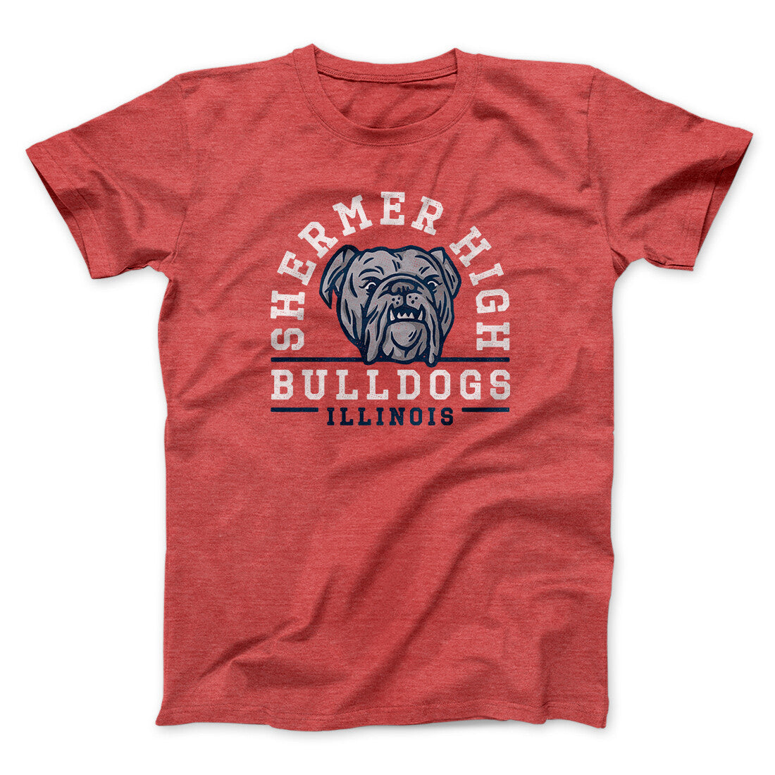 Shermer High Bulldogs Men/Unisex T-Shirt Hoodie, Sweatshirt | CoreVibeTees.com (Image 5)