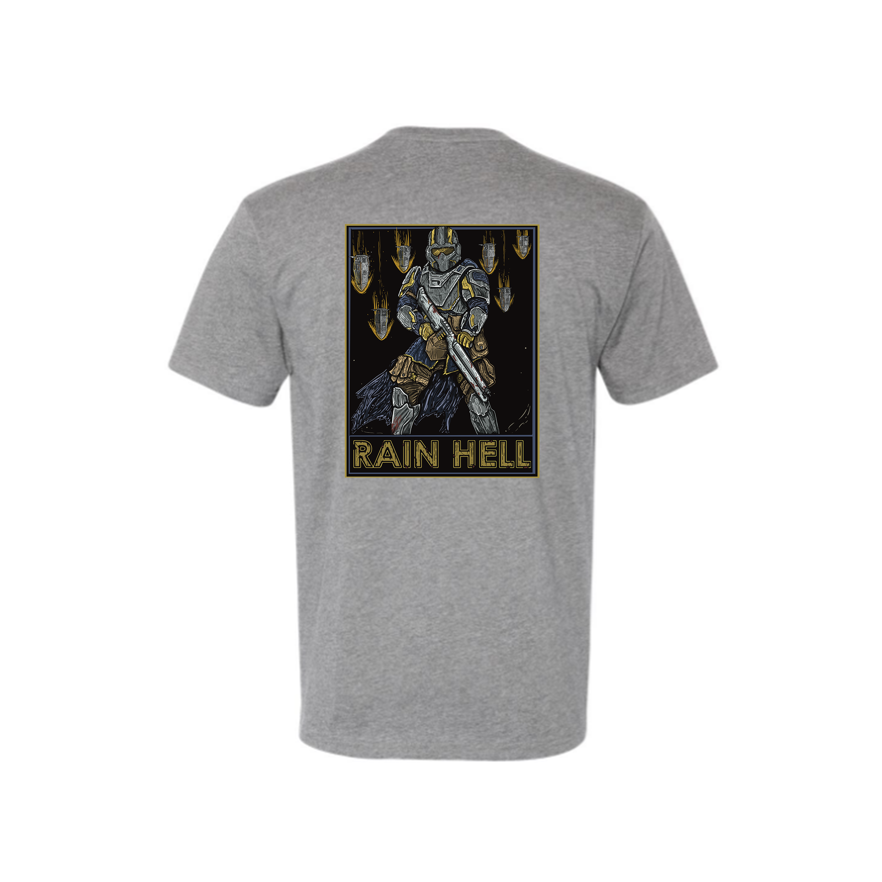 Rain Hell Tee Hoodie, Sweatshirt | CoreVibeTees.com (Image 5)