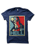 Hell Boy Navy Blue Half Sleeve T-Shirt Hoodie, Sweatshirt | CoreVibeTees.com