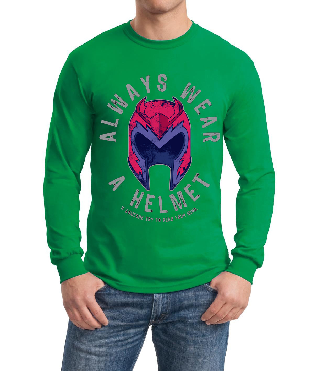 Helmet Green Full Sleeve Tee Hoodie, Sweatshirt | CoreVibeTees.com