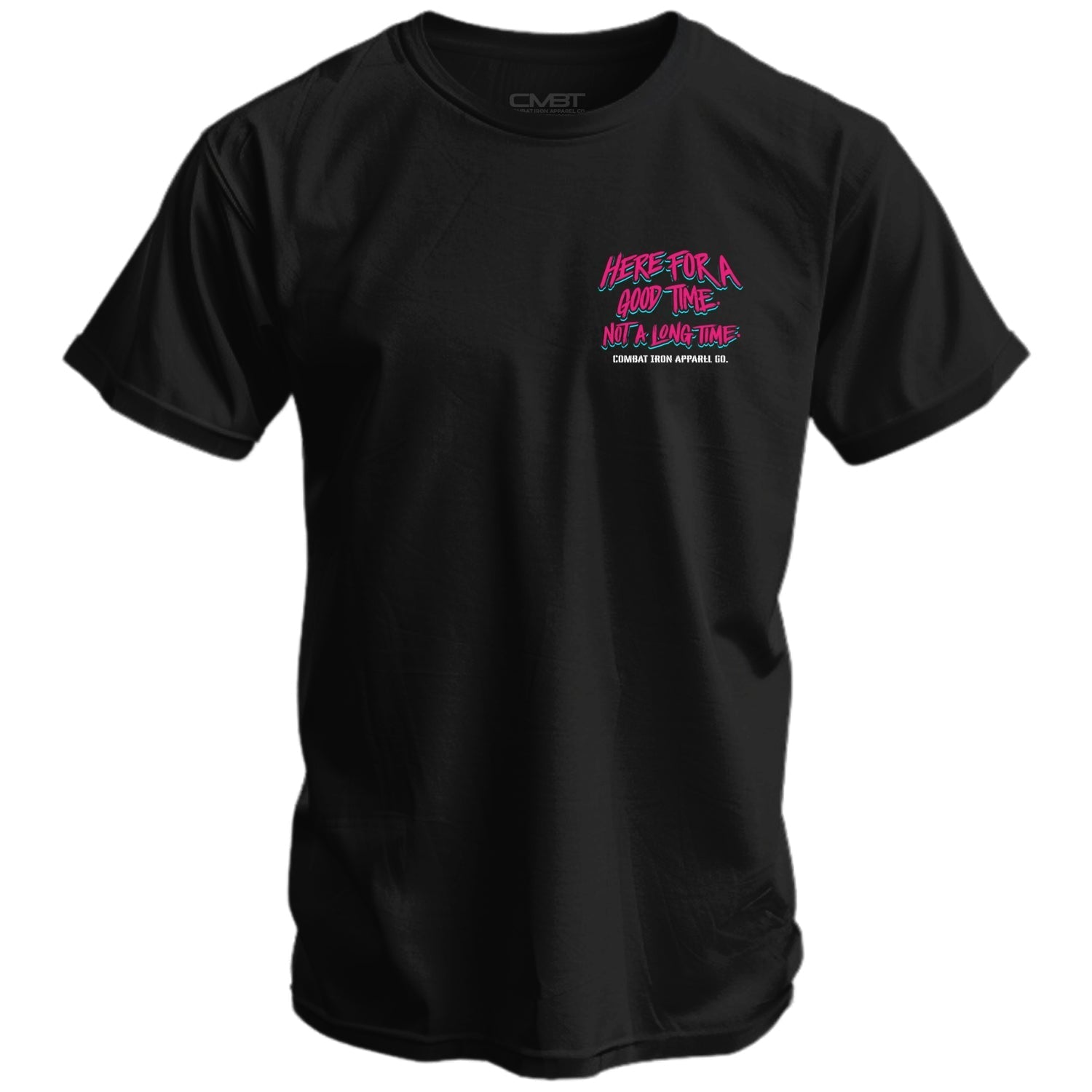 Here For A Good Time. Not A Long Time. Retro Summer Edition Men's T-Shirt Hoodie, Sweatshirt | CoreVibeTees.com (Image 3)