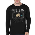Hey You Black Half Sleeve T-Shirt Hoodie, Sweatshirt | CoreVibeTees.com