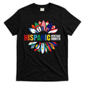Hispanic Heritage Month Counties United T-Shirt Hoodie, Sweatshirt | CoreVibeTees.com