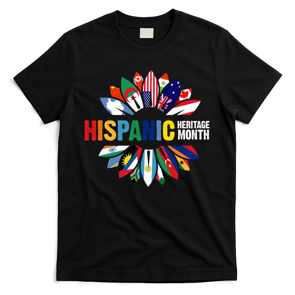 Hispanic Heritage Month Counties United T-Shirt Hoodie, Sweatshirt | CoreVibeTees.com