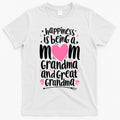 Happiness Is Being A Mom Grandma And Great Grandma T-Shirt Hoodie, Sweatshirt | CoreVibeTees.com