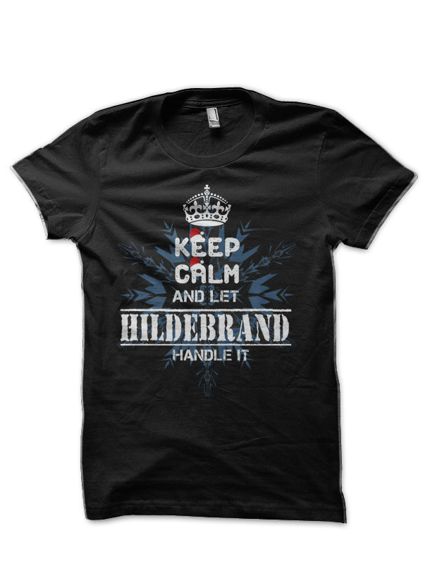 HILDEBRAND Black T-Shirt Hoodie, Sweatshirt | CoreVibeTees.com