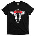 Hippie Cow Red Bandanna T-Shirt Hoodie, Sweatshirt | CoreVibeTees.com