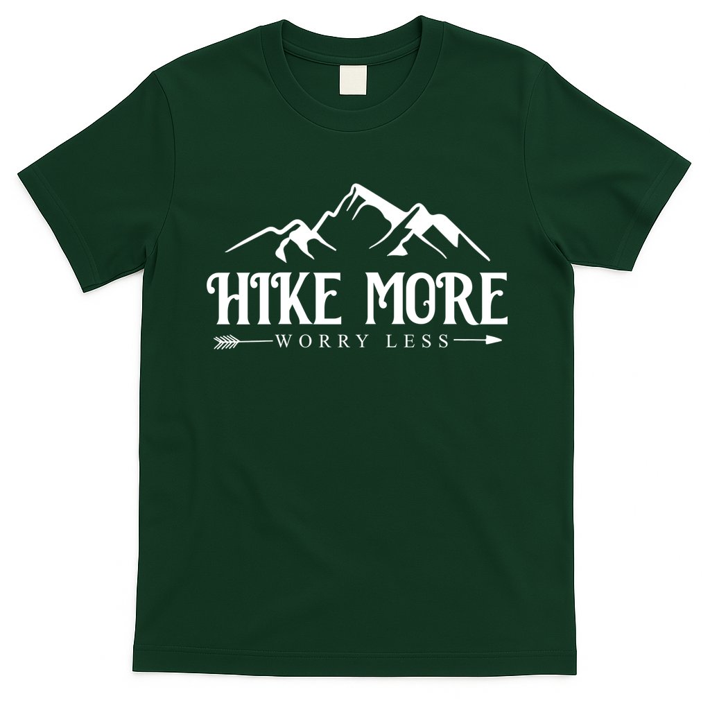 Hike More Worry Less T-Shirt Hoodie, Sweatshirt | CoreVibeTees.com