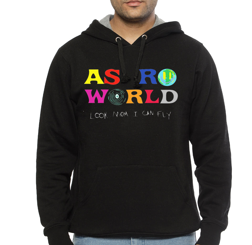 Astroworld look Mum I can fly Hoodie T-Shirts, Sweatshirt | CoreVibeTees.com