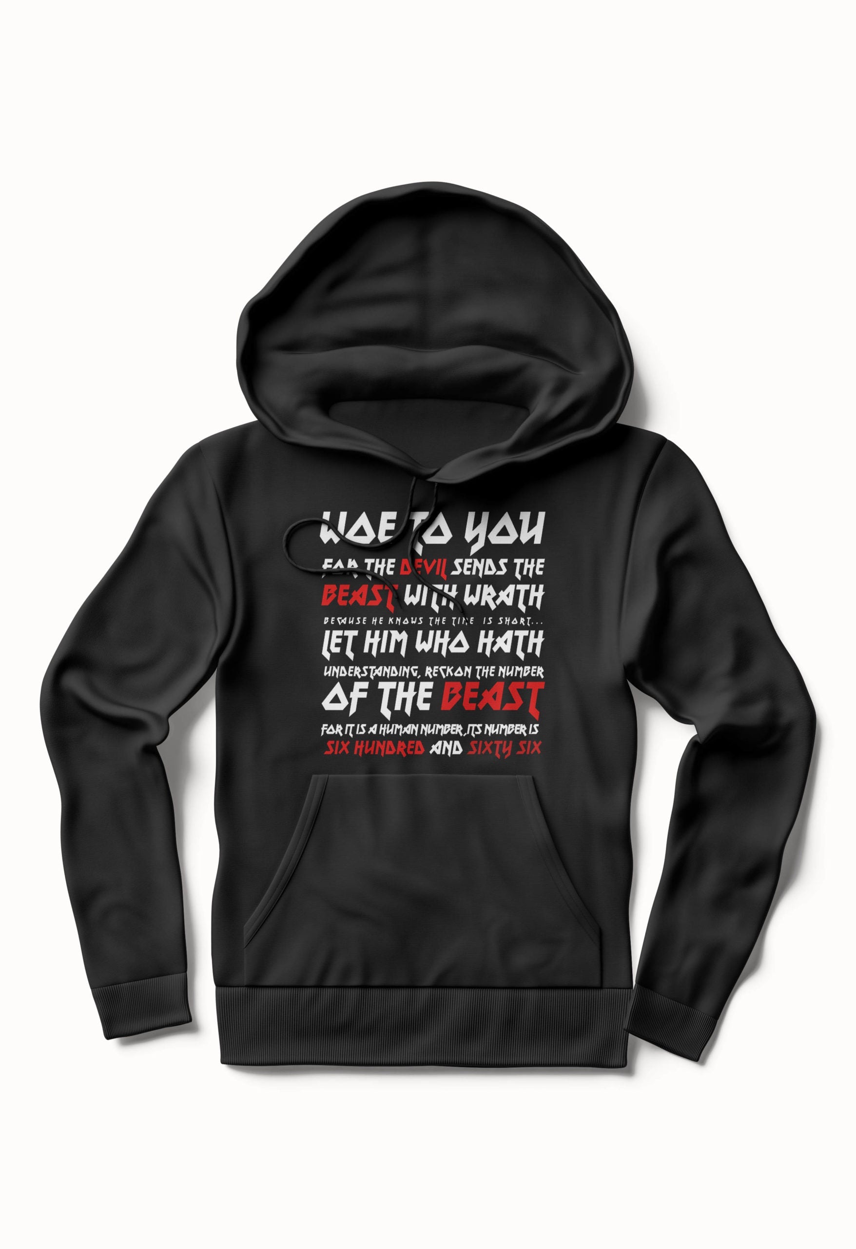 Number of The Beast Lyrical Black Hoodie T-Shirts, Sweatshirt | CoreVibeTees.com