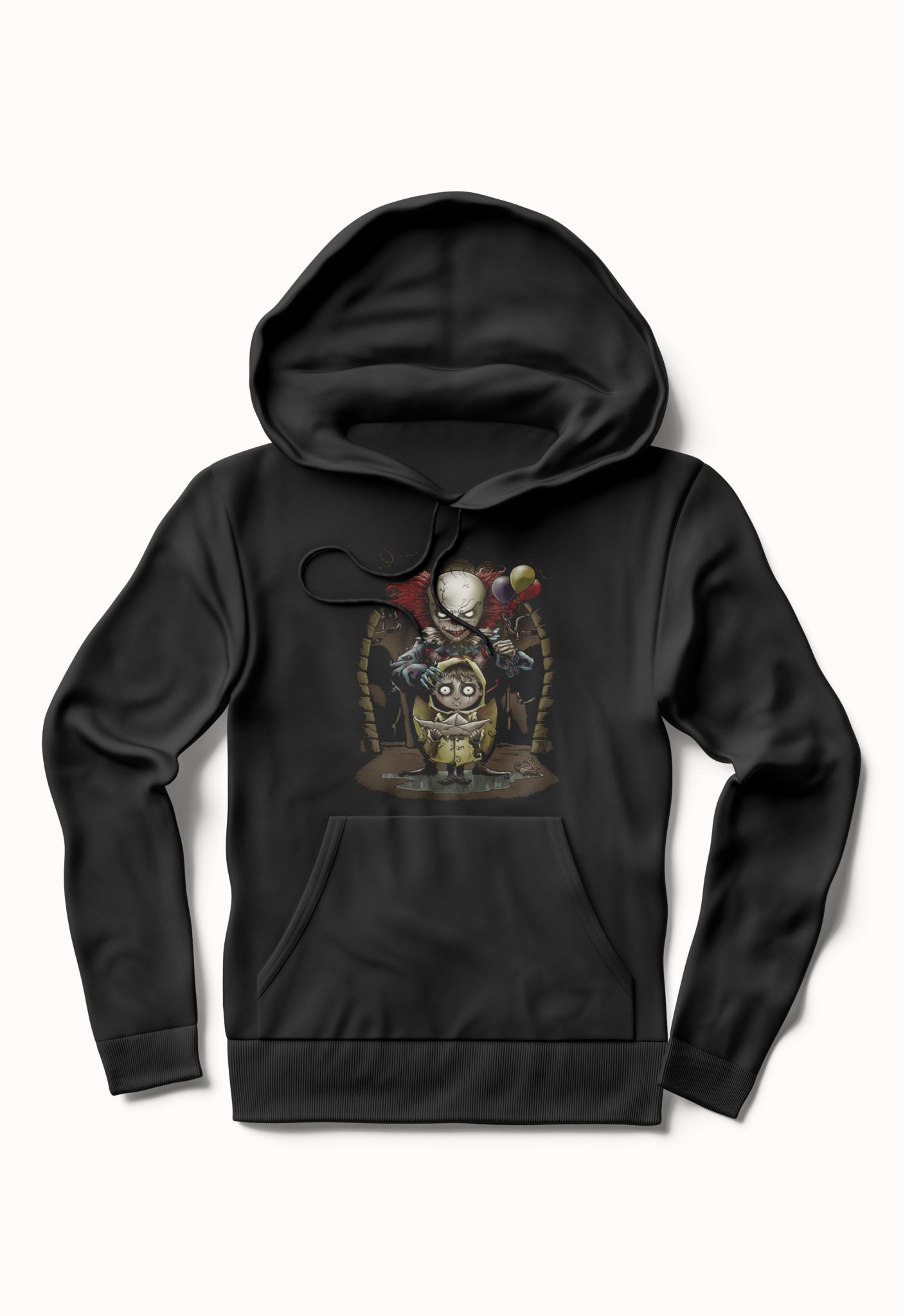 Floating Black Hoodie T-Shirts, Sweatshirt | CoreVibeTees.com