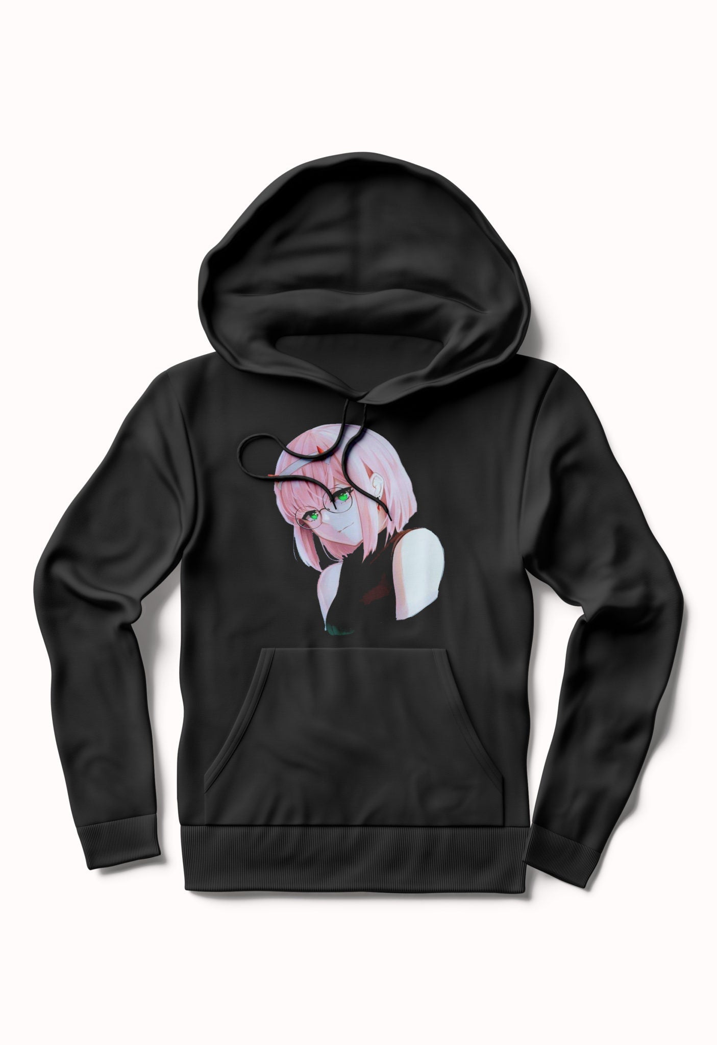 Zero Two Black Hoodie T-Shirts, Sweatshirt | CoreVibeTees.com