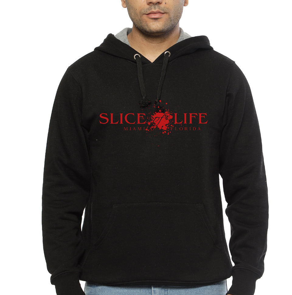 Slice of Life Black Hoodie T-Shirts, Sweatshirt | CoreVibeTees.com
