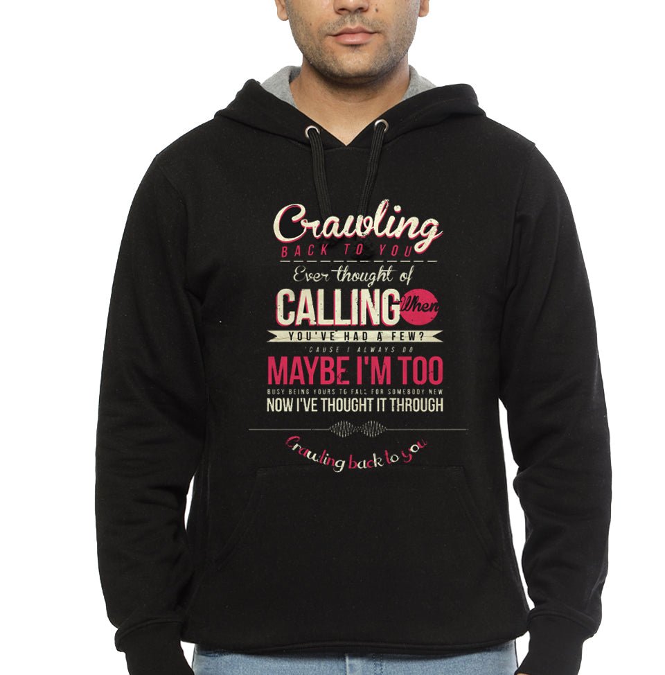 Crawling Back to You Black Hoodie T-Shirts, Sweatshirt | CoreVibeTees.com