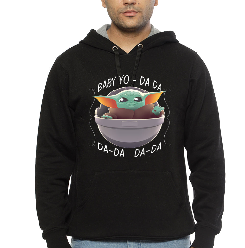 Baby Yo â€“ Da Da Da-da Da-da Black Hoodie T-Shirts, Sweatshirt | CoreVibeTees.com