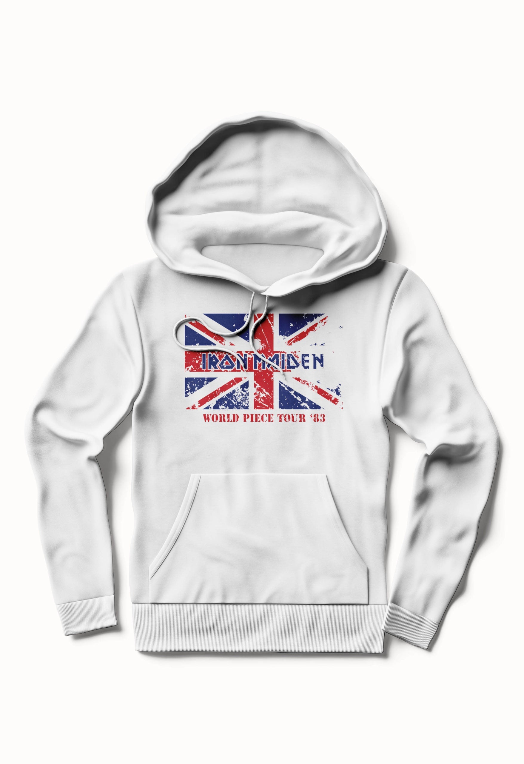 Iron Maiden White Hoodie T-Shirts, Sweatshirt | CoreVibeTees.com