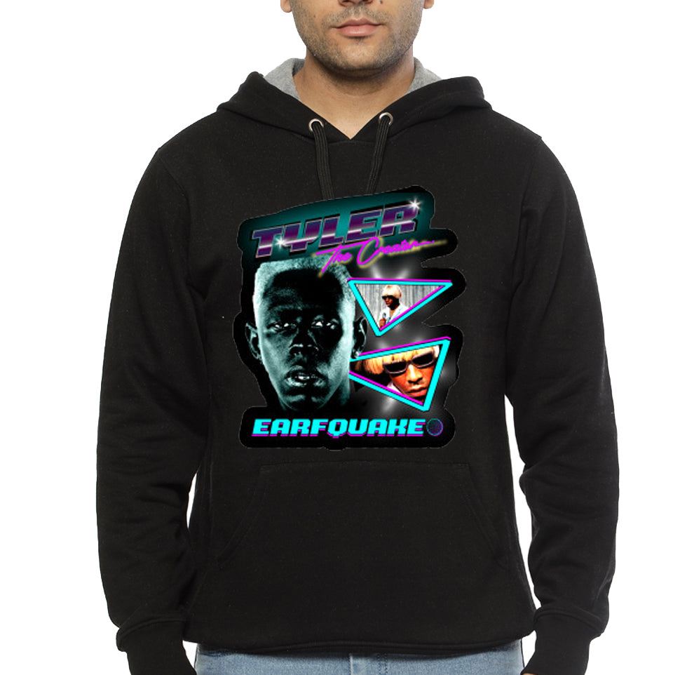 Tyler The Creator Vintage Tee Black Hoodie Sweatshirt | CoreVibeTees.com