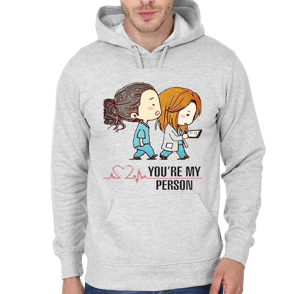 Youâ€™Re My Person Grey Hoodie T-Shirts, Sweatshirt | CoreVibeTees.com